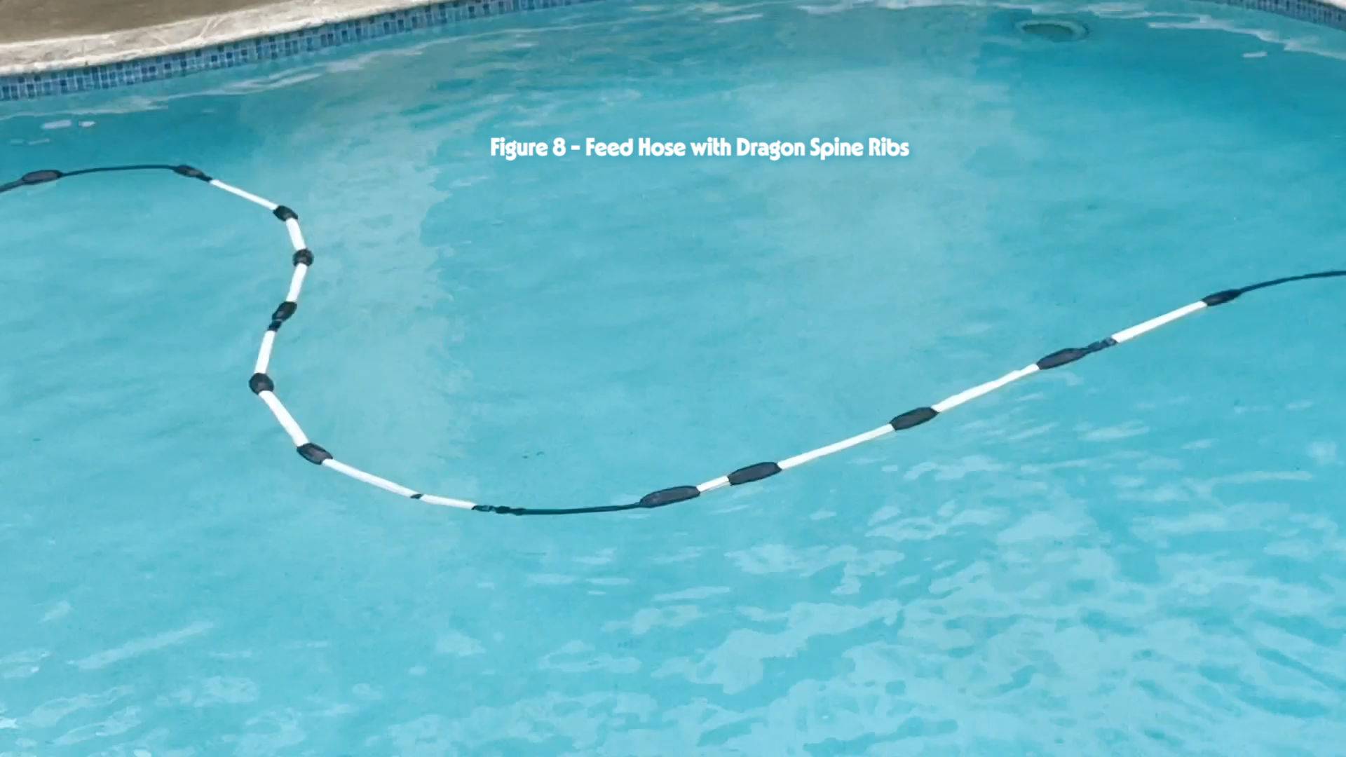Feed Hose Equipped with Ribs